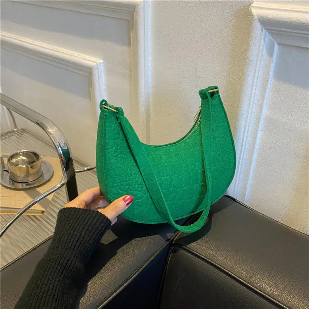 Small Handle Underarm Bag Clutch