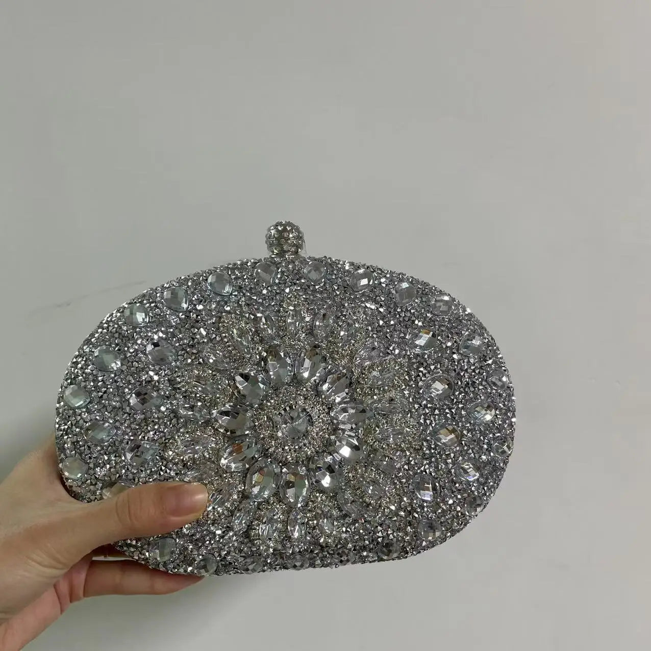 Evening Clutch Bags for Women  Chain Dinner Handbag Crystal Diamond Rhinestone Bag