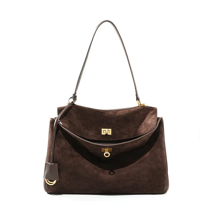 Women's Suede Genuine Leather Bag