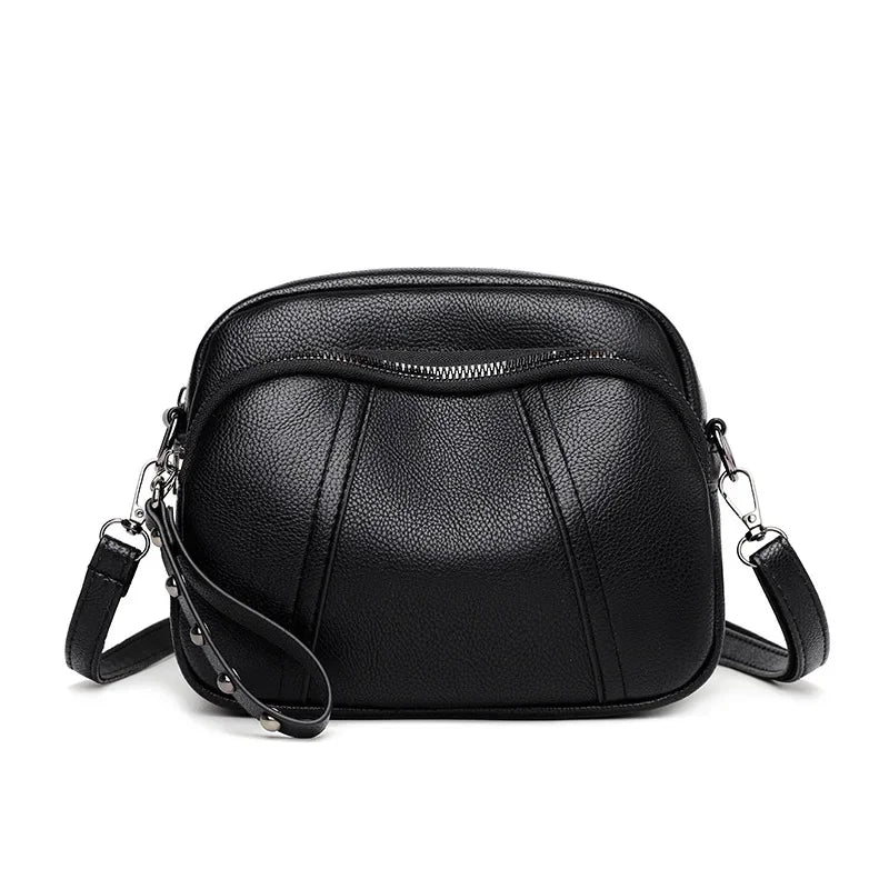 Leather Crossbody Bags  Messenger Bags Retro Shoulder Bags for Women