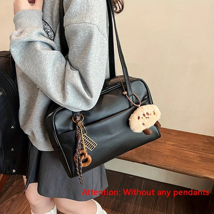 Women's Vintage Korean Style Single Shoulder Bag - Convertible Crossbody/Handbag