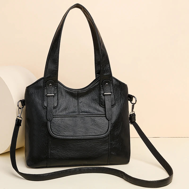 Soft Leather Handbags High Quality Women Bags