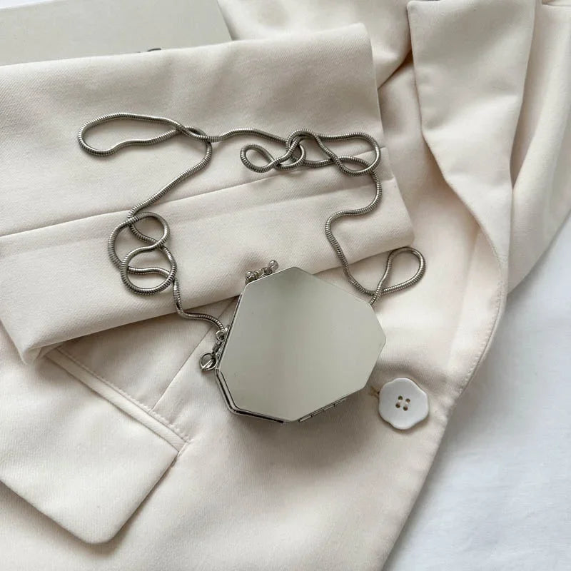 Lipstick Bag for Women Acrylic Shoulder Bag