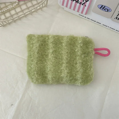 Heart Printed Cute Small Lipstick Cosmetic Bag