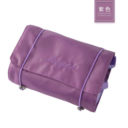 Detachable Makeup Bag Women Zipper Mesh Large Capacity Cosmetics Pouch