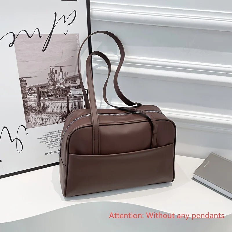 Women's Vintage Korean Style Single Shoulder Bag - Convertible Crossbody/Handbag