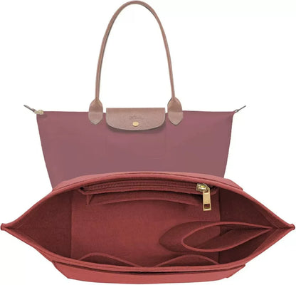 Custom Felt Bag Organizer for Longchamp Tote Travel Storage Essential
