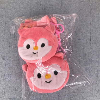 Gift Small Key Hook Pendant Plush Coin Bag , Panda , Animal Coin Pouch