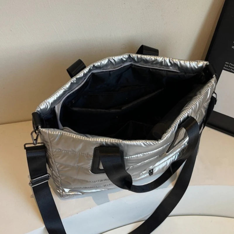 Women's Cotton Bag Autumn Winter Versatile Crossbody Bag