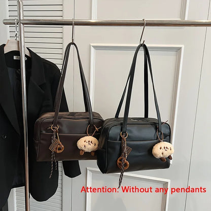 Women's Vintage Korean Style Single Shoulder Bag - Convertible Crossbody/Handbag