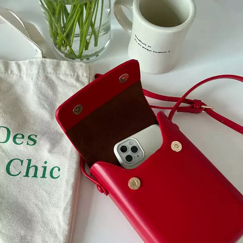 Mobile phone bag women's crossbody