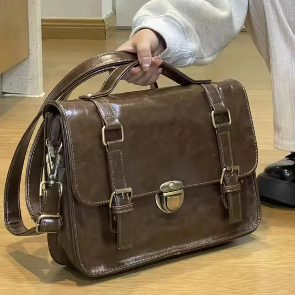 Japanese Students Vintage Women Handbags
