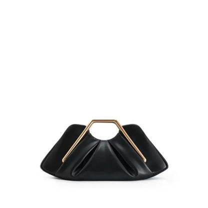 Soft Leather Bag Niche Cloud Bag, Evening Pleated Bag for Women