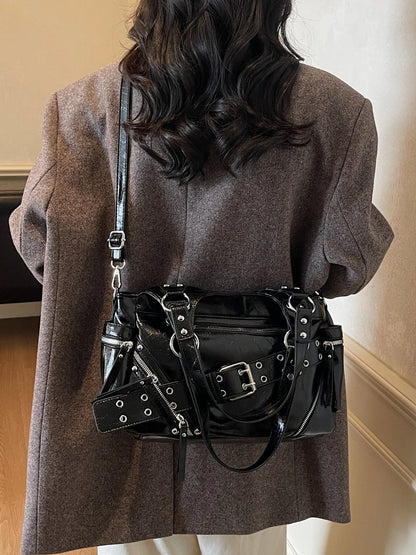 Large Capacity Crossbody Bag for Women Casual Commuter Shoulder Bag