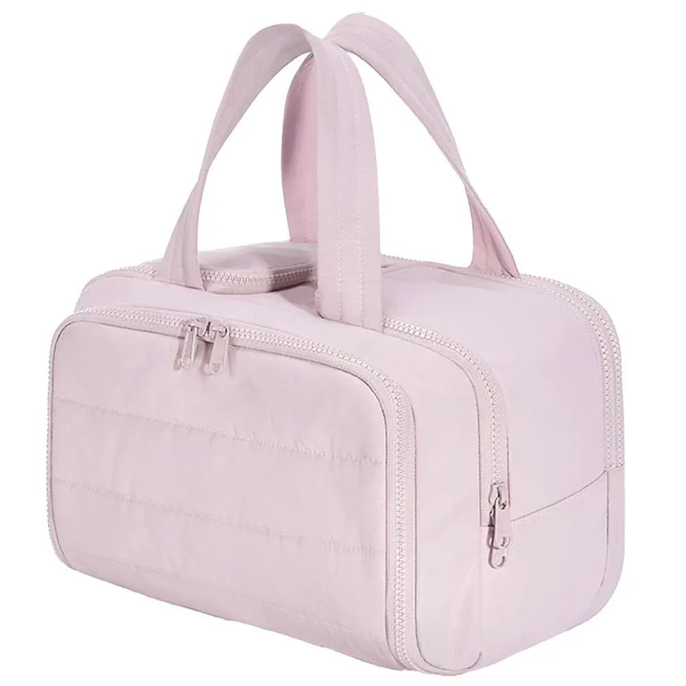 Large Capacity Cosmetic Bag Travel Wash Handbag Makeup Pouch Waterproof Toiletries Organizer