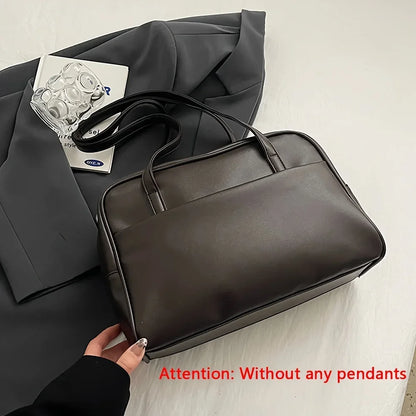 Women's Vintage Korean Style Single Shoulder Bag - Convertible Crossbody/Handbag