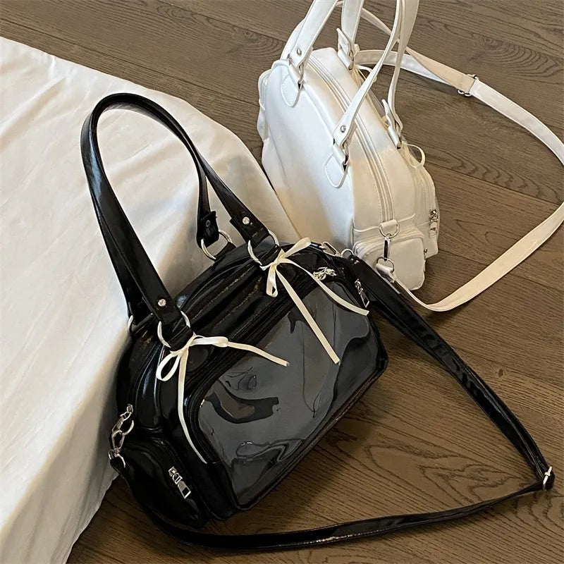 Anime Two-Dimension Japanese Uniform Bag JK Large Capacity Crossbody Versatile Badge Shoulder Bag