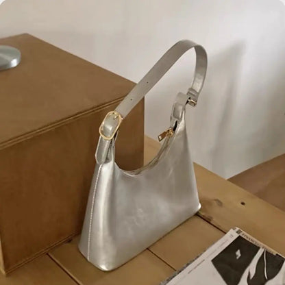 Women's Zipper Casual Tote Shoulder Bag