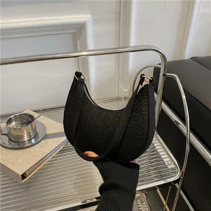 Small Handle Underarm Bag Clutch