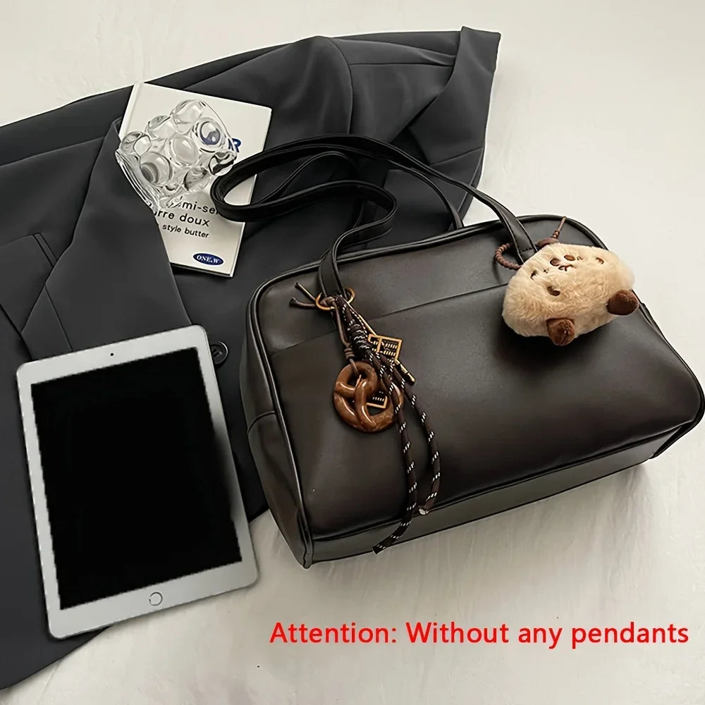 Women's Vintage Korean Style Single Shoulder Bag - Convertible Crossbody/Handbag