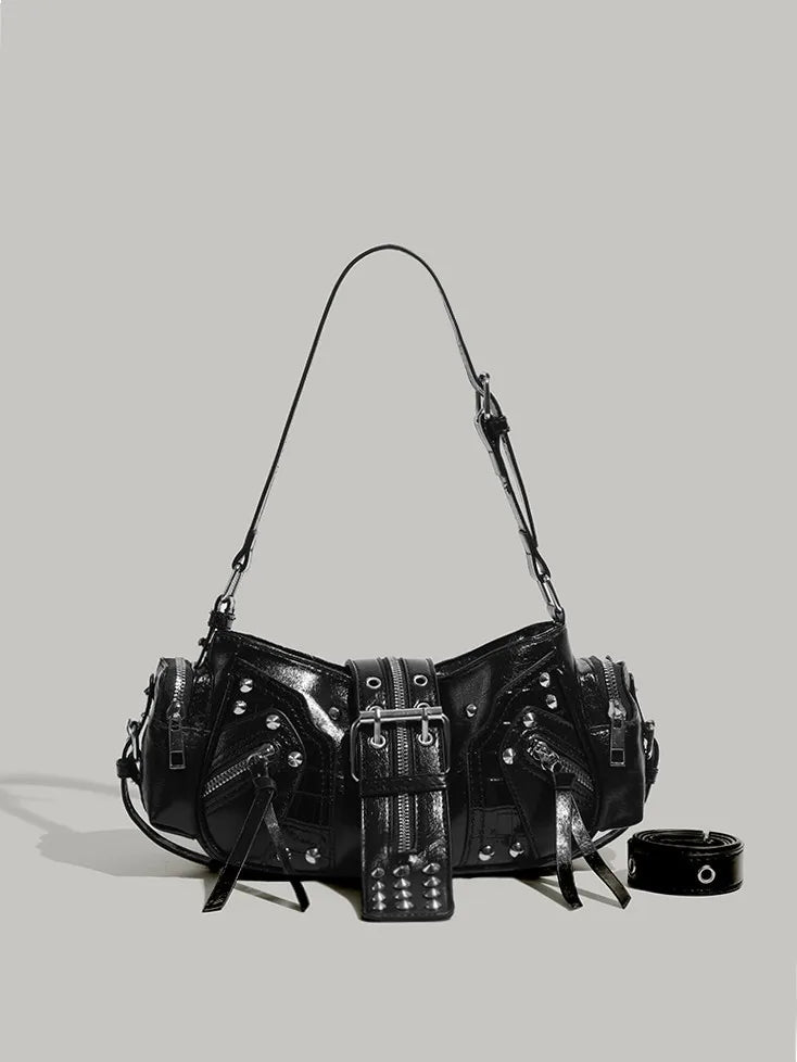 Women's Y2k Studded Gothic Punk Vintage Rivet Handbag