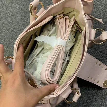 Japanese Style Soft Casual Crossbody Bag