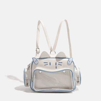 Y2K Millennium Spice Girl Large-Capacity Cat Pain, Five-Color Versatile