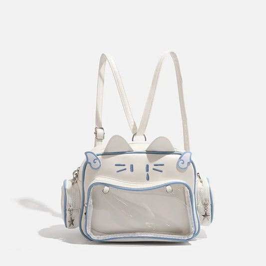 Y2K Millennium Spice Girl Large-Capacity Cat Pain, Five-Color Versatile