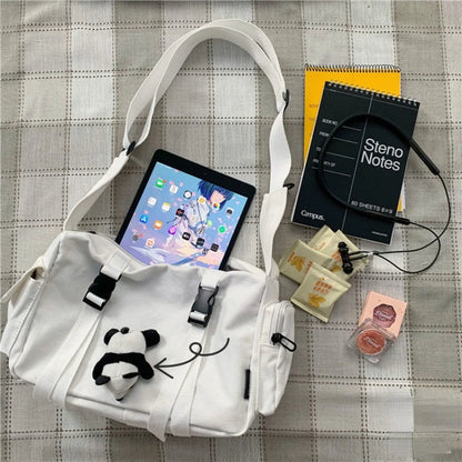 Canvas Crossbody Bags for Women Youth Men Fashion Casual Large Capacity Handbags