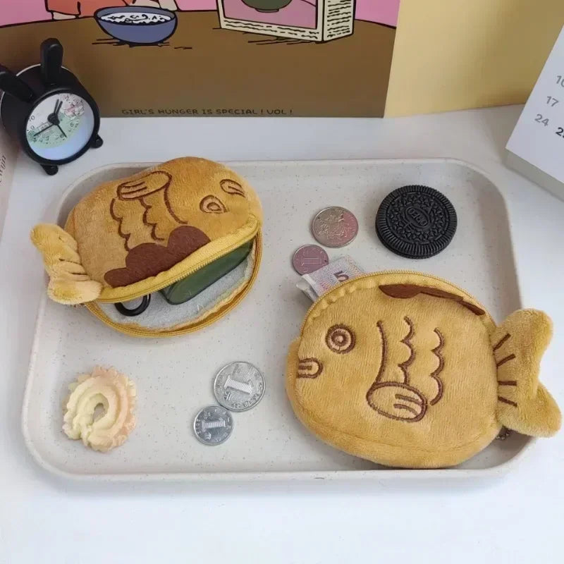 Fish Plush Cute Cartoon Coin Money Purse