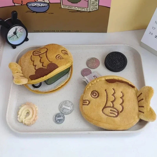 Fish Plush Cute Cartoon Coin Money Purse