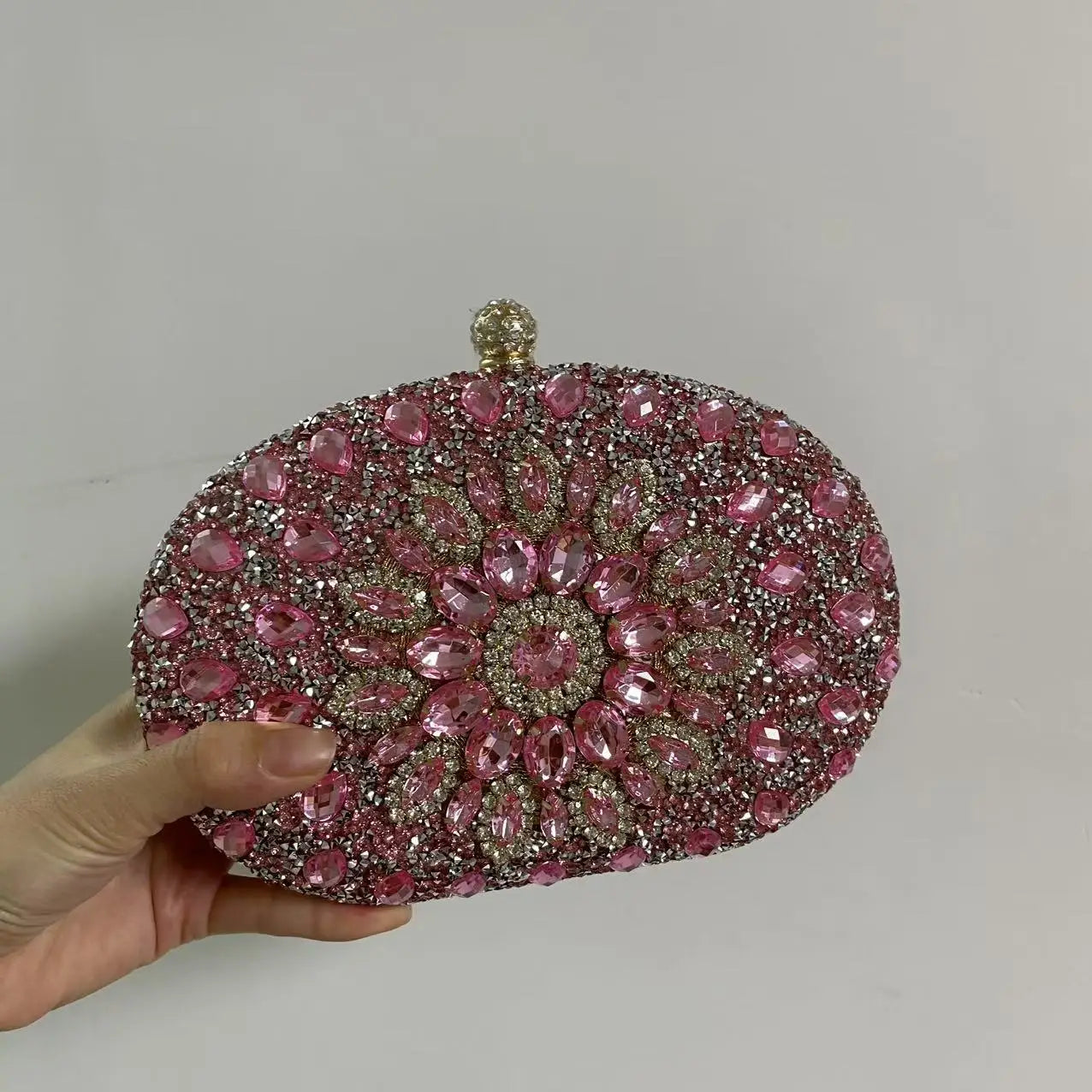 Evening Clutch Bags for Women  Chain Dinner Handbag Crystal Diamond Rhinestone Bag