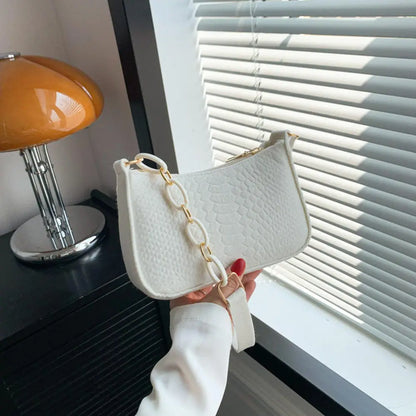 Small Handle Underarm Bag Clutch