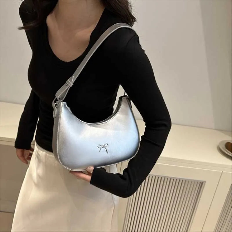 Bowknot Armpit Bag Korean Underarm Bag