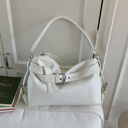 Large Capacity Soft Leather Tote Bag