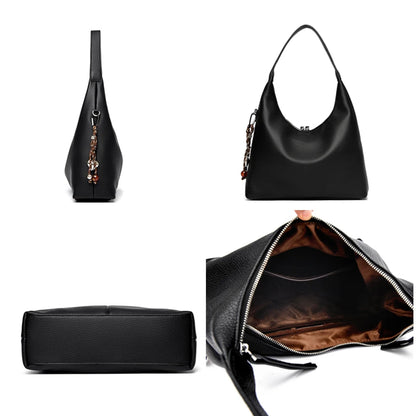 Leather Women Handbag Large Capacity Crossbody Bag