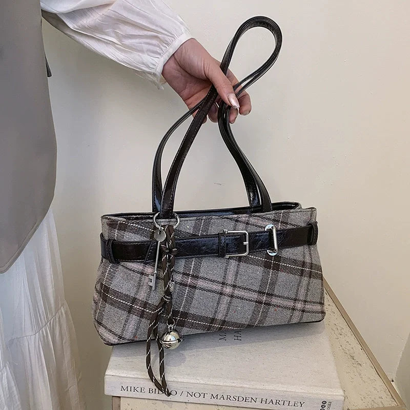 Casual Solid Interior Compartment Shoulder Bags Large Capacity for Women