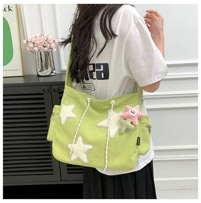 Large Capacity Commuting Tote Crossbody Bag