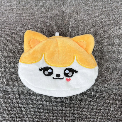 Cute Cartoon Coin Bags Kpop IVE MINIVE PARK Plush Embroider Coin Pouch