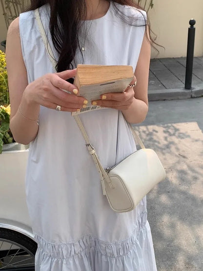 Women's Lightweight Portable Crossbody Pencil Case Bag