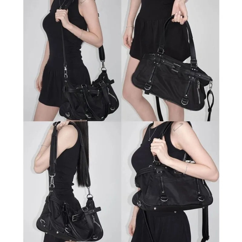 Y2k Shoulder Bags Women Handbag Ladies Vintage Tote