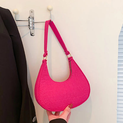 Small Handle Underarm Bag Clutch