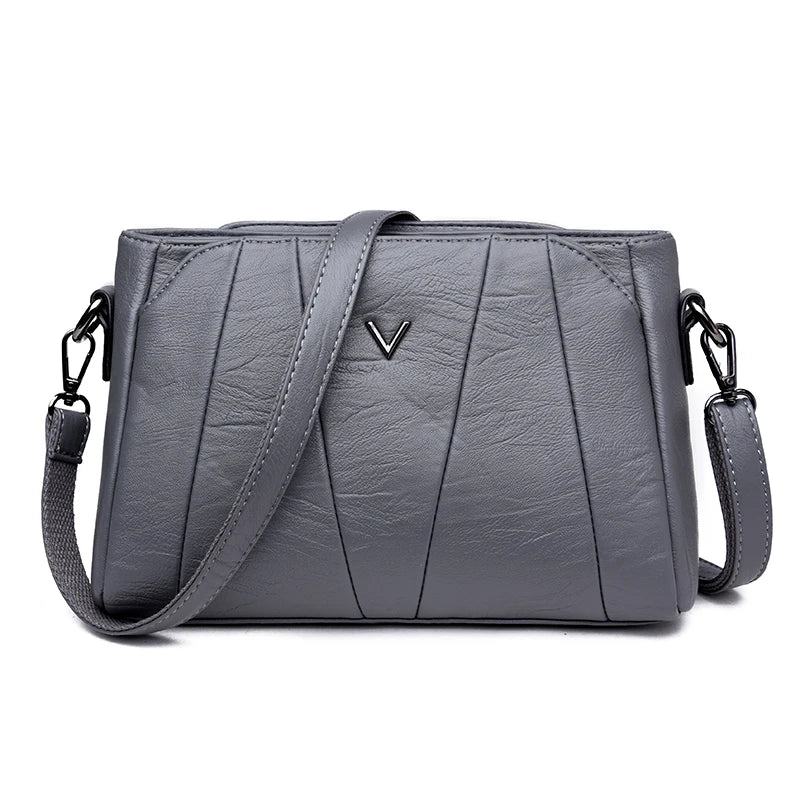 Soft Leather Shoulder Bag