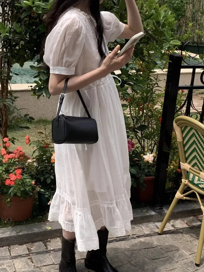 Women's Lightweight Portable Crossbody Pencil Case Bag