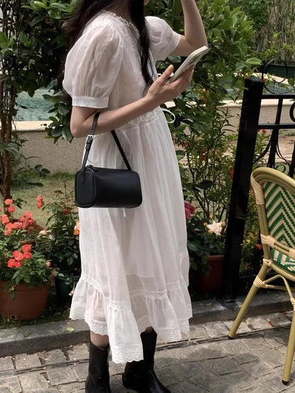 Women's Lightweight Portable Crossbody Pencil Case Bag