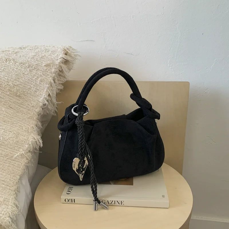 Casual Solid Interior Compartment Shoulder Bags Large Capacity for Women