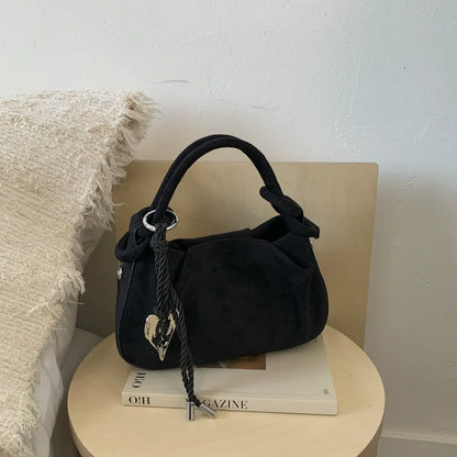 Casual Solid Interior Compartment Shoulder Bags Large Capacity for Women